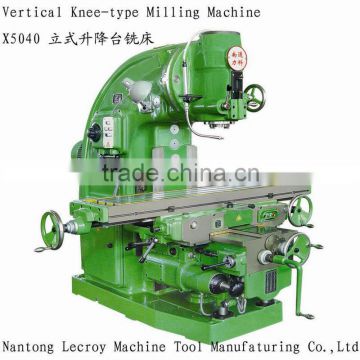 Heavy duty vertical milling machine X5040