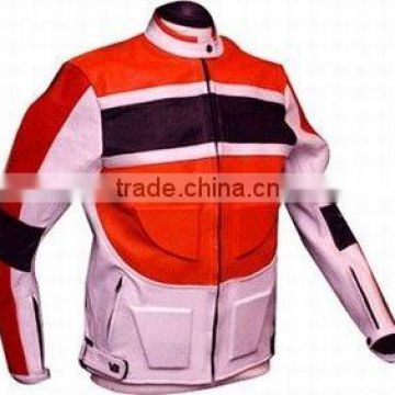 DL-1210 Leather Racing Jacket