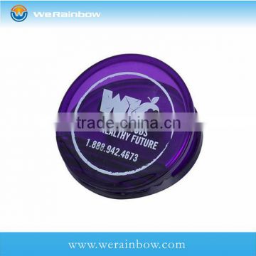 wholesale office plastic clear round clip