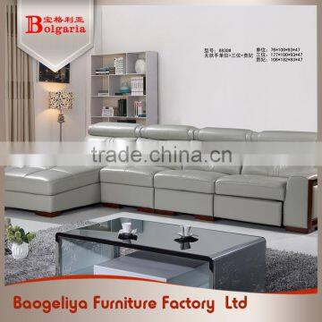 Aesthetic design eco-friendly fashion used leather sofa