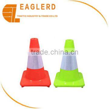 hot sale high quality 30cm reflective PVC traffic cone