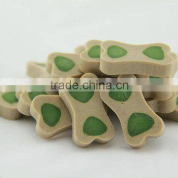 health food (dental pieces shaped double-heart)