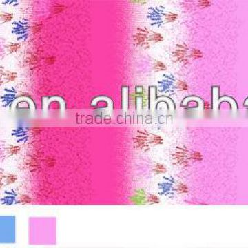 polyester pigment print fabric