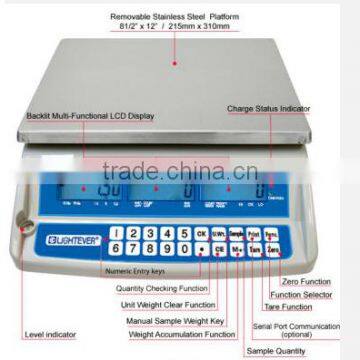 precision 1/30000 electronic counting scale