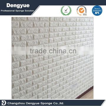 Professional factory manufacture classic style multi color option Self-adhesive Panel PE 3D Wallpaper