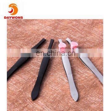 Precision Slant Tip Professional Eyebrows Expert Brow Shaping Tweezer Perfect Grip Non-slip Tweezer