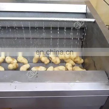 Manufacturing Frying Machine Semi Automatic Potato Chips French Fries Fryer Finger Crisp Making Potato Flakes Production Line