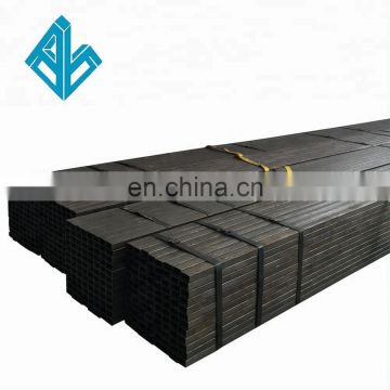SHS RHS erw black carbon square/rectangular steel pipe/tube