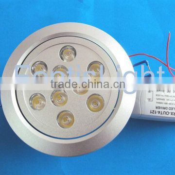 New design 9x1W cob led downlight for ceiling light with long lifespan