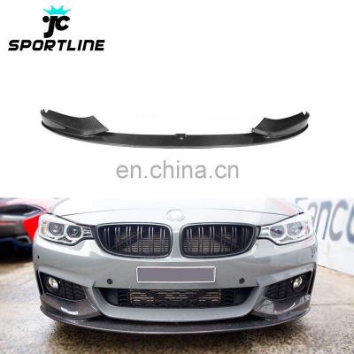 Carbon Fiber F32 M Tech Front Lip Splitter for BMW F33 F36 430i 435i 440i M Sport 13-19