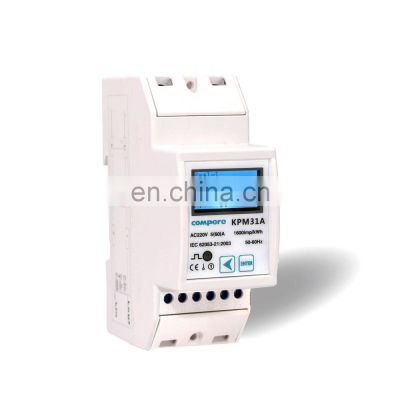 Factory high quality electric meters single phase digital energy meter with CE certification smart digital power meter