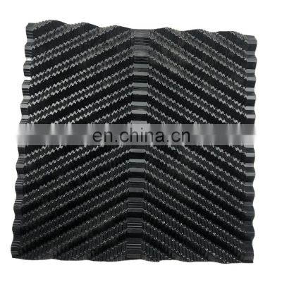 CF1900 pvc cooling tower infill media high temperature honeycomb 19mm counter flow cooling tower fill