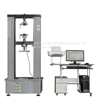 ETM-50 50KN Computerized  Electronic Universal Testing Machine With Mesh Cloth Tensile Fixture