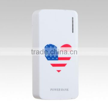 power bank rohs ABS plastic fast charging power bank HS