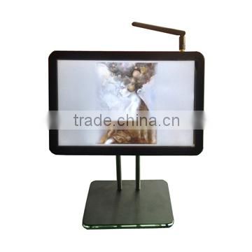 9" fashion stand lcd monitor usb media player for advertising small lcd video monitor multi media player lcd advertising display