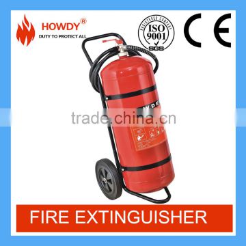 Chinese manufacturer trolley mounted 75kg BC dry powder fire extinguisher