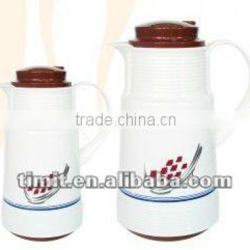 0.5L Plastic Vacuum FLask with FLower (V-4505)