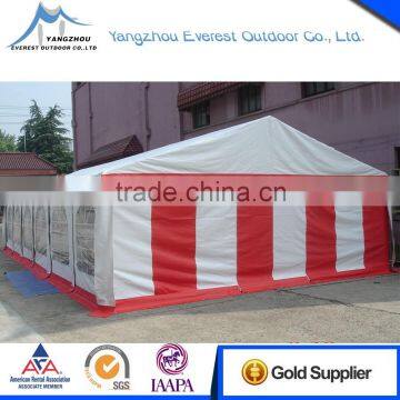 6x12m red white steel structure outdoor marquee tent