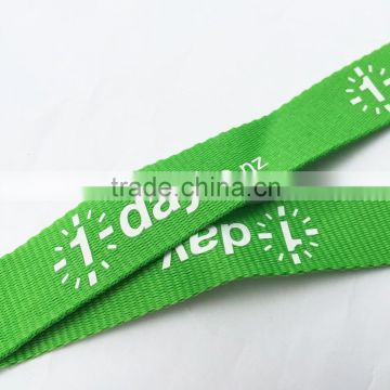 Printed lanyard strap