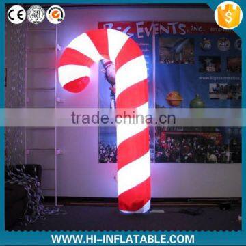 2015 Hot sale inflatable christmas candy cane, inflatable candy for advertising