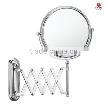 brass cosmetic mirror