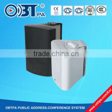 2-way Wall mounted vibrating commercial high class speaker for hotel, office, lobby, classroom