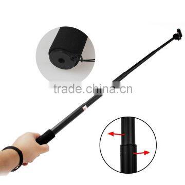 Hot Selling Portable Mini Sport Extendable Handheld Self-portrait Tripod Monopod for Go pro Accessories Hero3+/3/2/1 Nikon