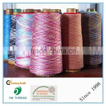 100% Polyester Space Dyed Yarn for Shoe Upper