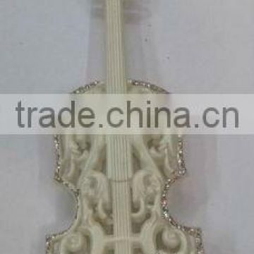 little violin tree ornament/Acrylic violin ornament
