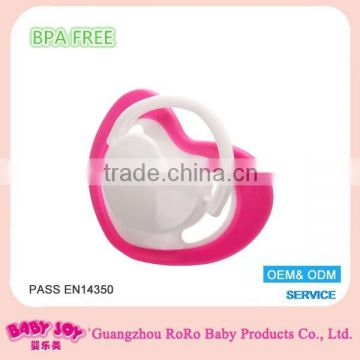 Funny baby pacifier wholesale with cover and silicone nipple