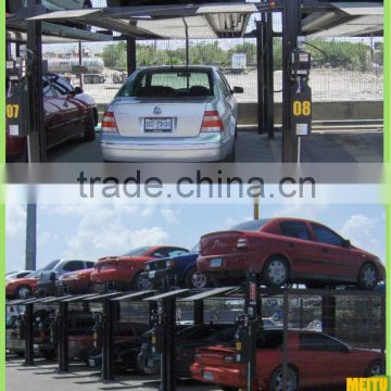 Hydraulic movable double parking car lift