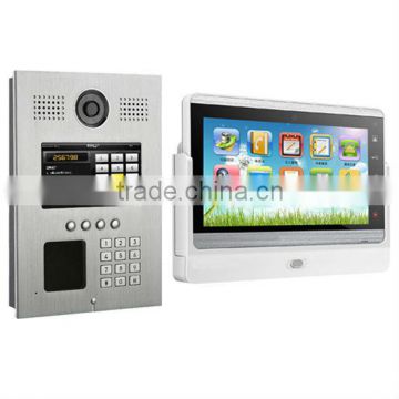 TCP/IP video door phone system with Android system and wireless wifi function