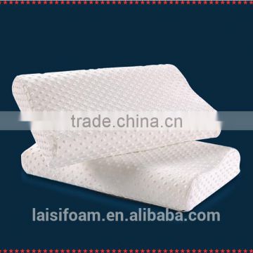 100% polyester memory foam pillow for medicated pillow LS-P-014-b wholesales foam pillow