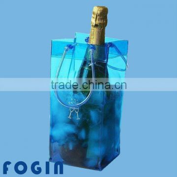 Watertight Clear PVC Cooler Bag for wine