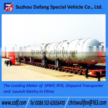 SPMT Self-propelled modular transporter, semi trailer