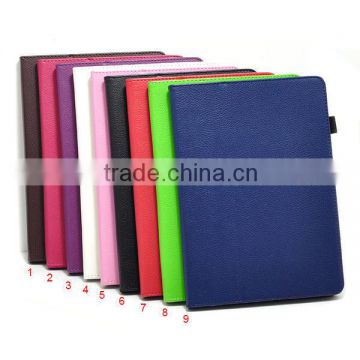New Lichi Texture Smart Flip Leather Cover Holder Stand Case For Ipad Mini,Unbreakable Protective Case For Ipad Mini