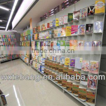 2014 new design supermarket book shelf system/equipment/facility