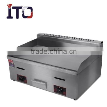 CI-720 Table Top Commercial teppanyaki gas griddle with flat plate