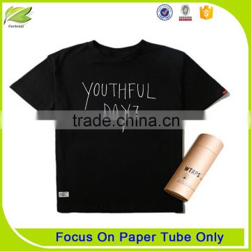 custom t shirt packaging paper tube