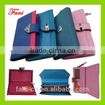 Hot selling and new arrival high quality women leather wallets