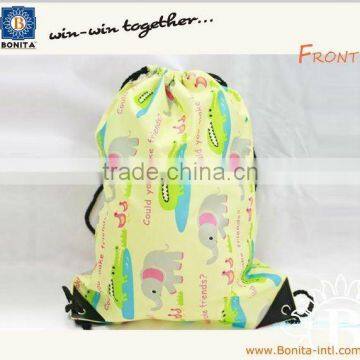 Promotion drawstring backpack, shoes drawstring bag