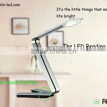 New design 4w Stainless steel led reading table lamp