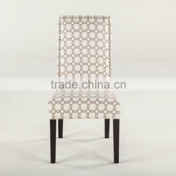 Modern hotel wooden chair cover pu fabric chinese furniture manufacturers