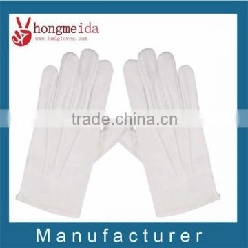Military Uniform White Gloves Waiter Cotton Gloves