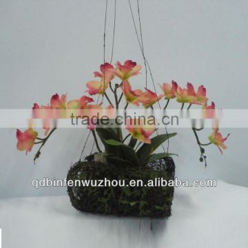 Cheap Artificia Latex Orchids Flowers,Artificial Hanging Orchids