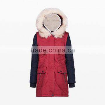 Slim Women Trench Coat Ladies Parka