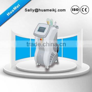Stationary Hair Removal Ipl & RF & Speckle Removal E-light 3 In One Device Elight Beauty Machine 640-1200nm
