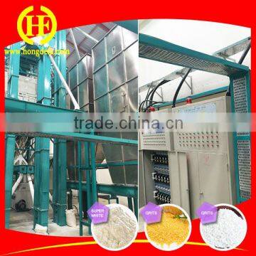 Maize grinder mill machine /low fat maize flour mill machine