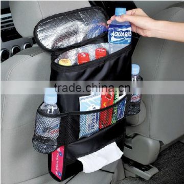 Car Seat Back Ice cooler Pack Bag Insulation Storage Multifunction organizer