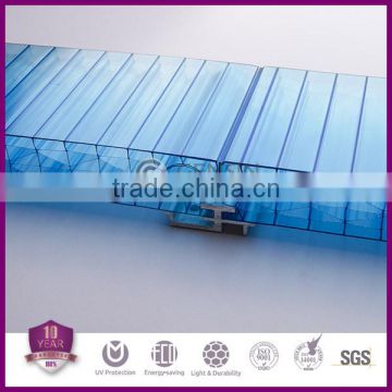 Haining Gensin 40mm polycarbonate plug-pattern panels roofing sheet